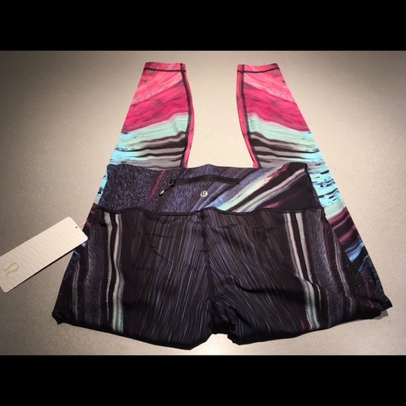 Lululemon Speed Wunder Tight Nulux Electrobeam Leggings NWOT - Picture 2 of 3